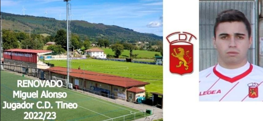 Miguel tambien continua. 🚀

Miguel Alonso renueva tambien y continuará con nosotros en la temporada 22/23, el lateral seguirá demostrando su buen hacer una año mas y seguro que será una parte importante en la parcela defensiva.