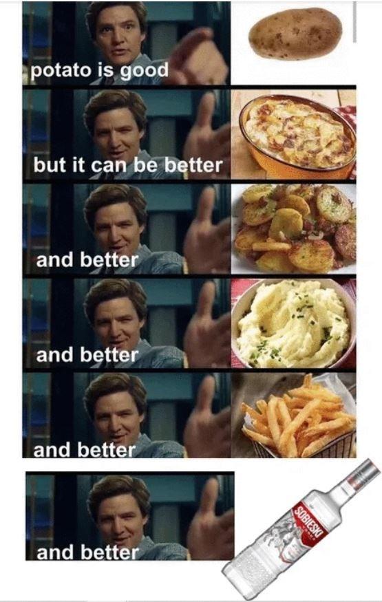 SolPotatoNFT's tweet photo. Better than this just a PotatoDao 😉.
Join us and celebrate the importance of 🥔 in our lives 💪
#SolanaNFTs #PotatoRevolution https://t.co/ddhs4g02AE