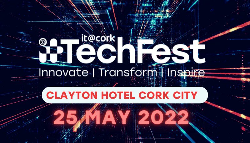 GridBeyond_'s tweet image. it@cork is hosting the first ever in person TechFest on Thursday 25 May in #Cork City. Join the event to hear #GridBeyond CTO Padraig Curran to speak on the 5G Driving Transformation in Edge &amp;amp; Cloud panel discussion.
For more information check out: buff.ly/3sQZmcq