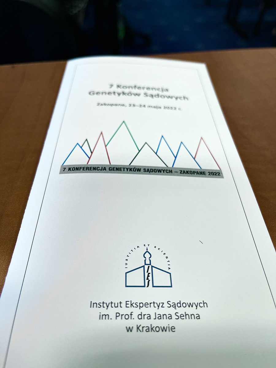 AndyOsa1978's tweet photo. 7 Konferencja Genetyków Sądowych zorganizowana InstytutEkspertyzSądowych z Krakowa @MS_GOV_PL Genetyka i Matematyka,  dziasiaj dzień z Magnusem Vigelandem 👍💪 analiza pokrewieństwa to po pierwsze genetyka ale i matematyka! Bez obliczeń biostatystycznych nie ma identyfikacji! https://t.co/gsuHowJtRO