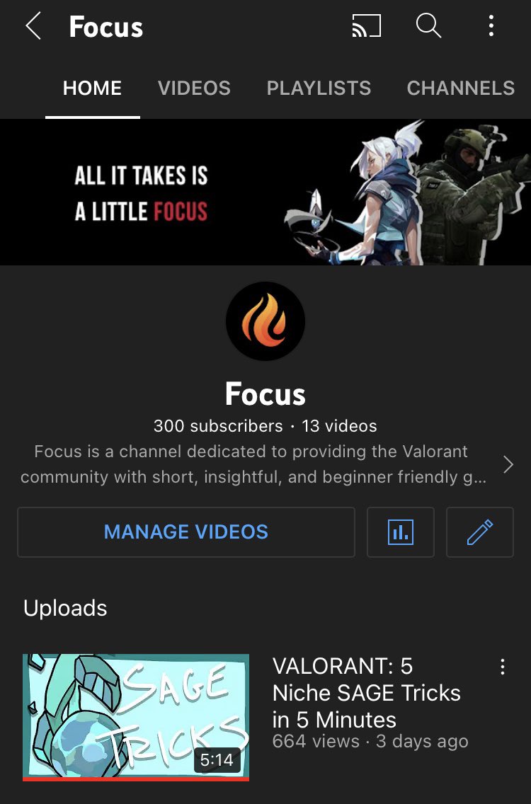 focuscompanyy's tweet photo. The support on the YT channel has been insane lately; we’ve tripled the amount of subscribers within 4 days. I’m currently moving into a new place and need time to setup. But after that expect more #VALORANT content soon 😁 https://t.co/cJx9G80mWS