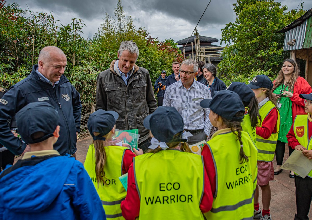 Conservation education is a crucial part of our work as a charity zoo.

<a href="/ZacGoldsmith/">Zac Goldsmith</a> met with pupils from our ongoing work in schools, who told him how our education work is igniting passion for wildlife and energising the conservationists of the future.

chesterzoo.org/news/zoo-minis…