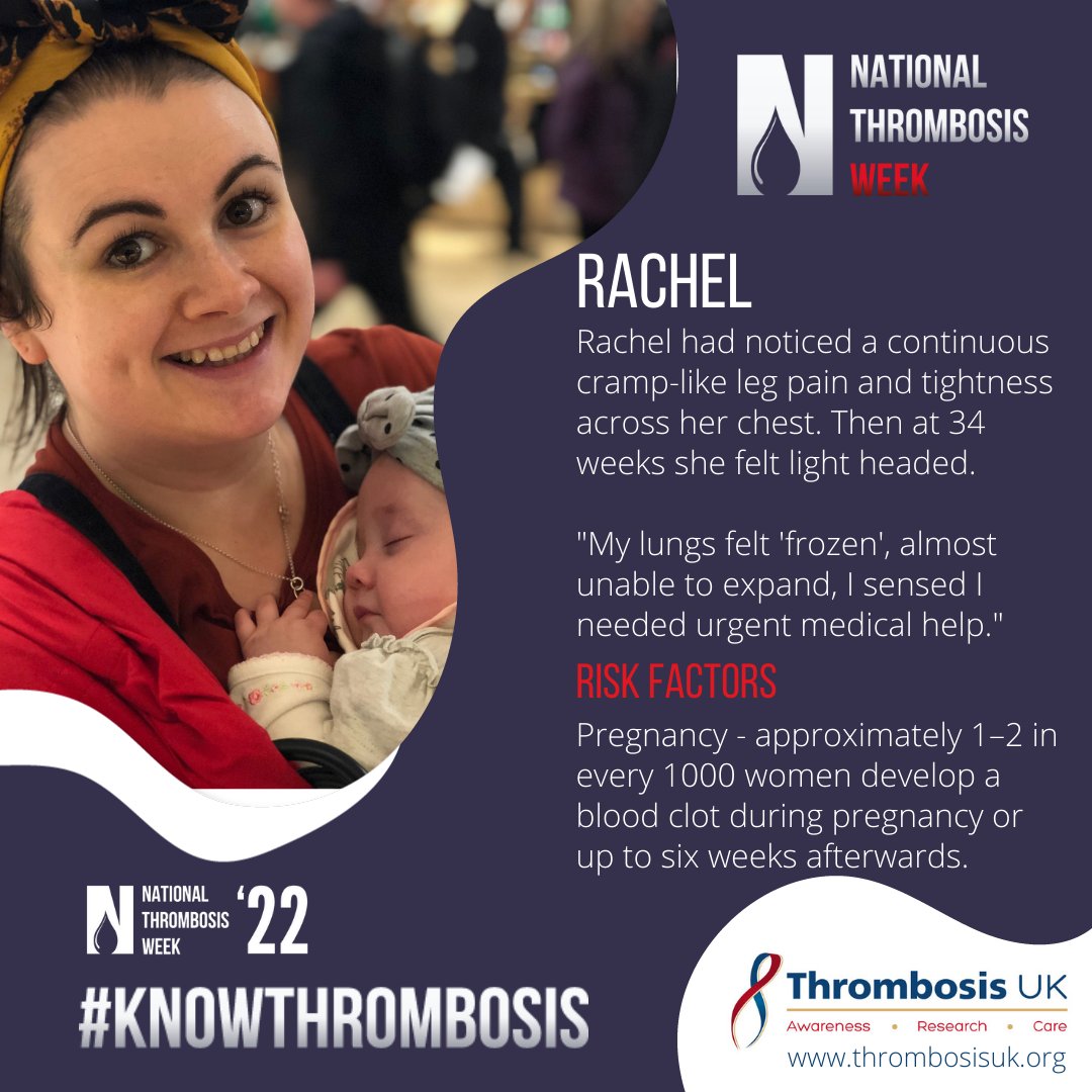 ThrombosisUK's tweet photo. #PreventProtect  
The risk of #bloodclots increase during pregnancy and up to six weeks after birth. Understanding risk factors &amp; the signs and symptoms of #thrombosis #SavesLives 
#KnowThrombosis #share #protect 
Find out more: https://t.co/RwYBHPtKCy https://t.co/NoDdH3HpyF
