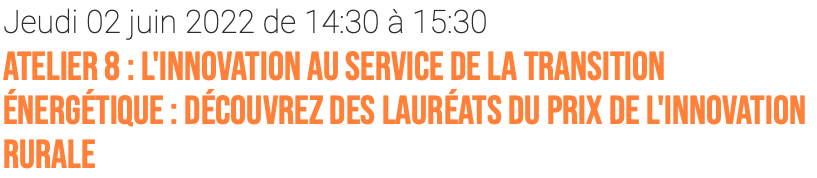 Prix de l’Innovation Rurale tweet media