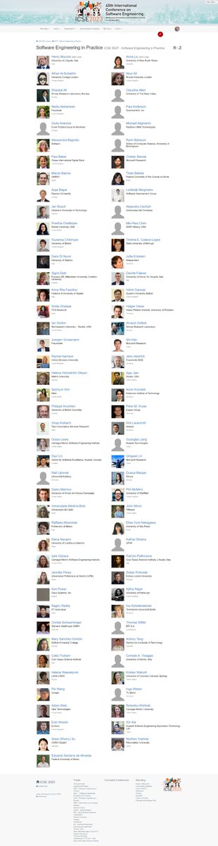 muccinihenry's tweet image. The  #SEIP track PC @ICSEconf 2023 is completed!! 
We are so proud of it :)  

SEIP Paper Submission Deadline: 06 October 2022

conf.researchr.org/track/icse-202…

@annaliu @univaq @ProfJohnGrundy @DISIM3 
#InPractice #swEngineering #SoftwareEngineeringInPractice