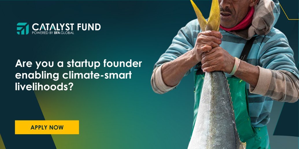 🇪🇬Are you Egyptian startup in the #climate resilience sector? 2 good news for you:

💥Apply for a $10K prize at our Climate Resilience Challenge (15th June in Cairo)
➡️bfa.works/cr-challenge

💥Become a Catalyst Fund company ($200K investment)
➡️bfa.works/apply-cf