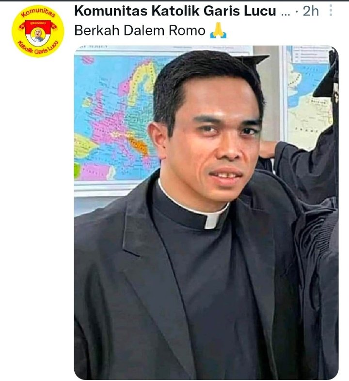 Kenapa lu hapus min @KatolikG postingan yg ini tanpa ada pernyataan maaf ?? Lu udah salah dan lompat pagar dgn menghina Ulama kami , ga berniat utk minta maaf mah ? Setidaknya kami umat Islam itu pemaaf kog jika lu mau minta maaf 🙂