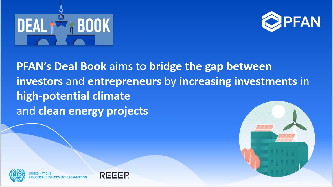 PFAN_Africa's tweet photo. Whether you’re and angel or impact investor, or you provide #privateequity, this Deal Book is for you. Get access to transformative #climateadaptive projects in the #EastAfrica by registering now!
#EAInvestorDrive #SDG7
👉🔗https://t.co/Ax3zD5QLOj https://t.co/LjxMepVZty