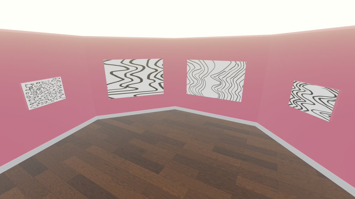 deff_not_art's tweet photo. A while ago, on my 5th #LearningBlender project, I tried making a #vrmovie With help of a tutorial, I created a gallery room, filled it with amazing art 🤡 and rendered it as a V̵R̵-̵f̵i̵l̵e̵ broken thing. Clearly I did something wrong 🙈😂 New attempts will be made! #blendernoob https://t.co/SmGvDAHIFr