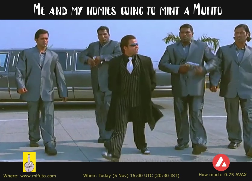MifutoMFT's tweet photo. Meming and minting are always good ideas!
Join our Discord channel to always have fresh ones https://t.co/QjvV9gn5H8 https://t.co/lfu3X1iFSp