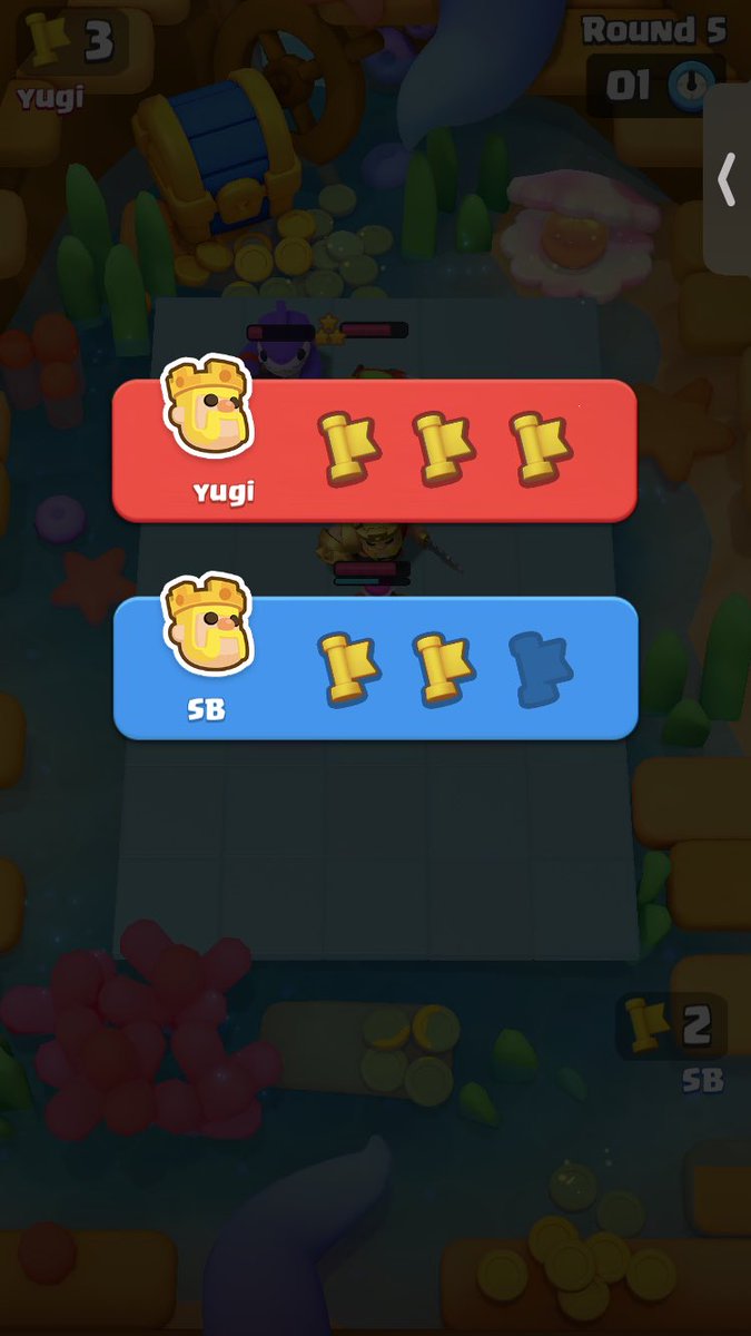 SBtopdawg's tweet photo. gg 🤝 @yugiFPS #clashmini https://t.co/TCouXYUEUD