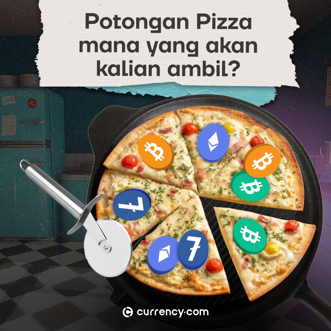 currencycom1id's tweet photo. Irisan mana yang akan Anda ambil?

1⃣ #BTC
2️⃣ #ETH
3️⃣ #LTC
4️⃣ #BCH
5️⃣ ETH+LTC
6️⃣ BTC+BCH SAJA

Komen pilihan kamu di kolom komentar di bawah👇

#cryptocurrency #cryptoinvestor #investing #PizzaDay https://t.co/YvdvEXLmVe