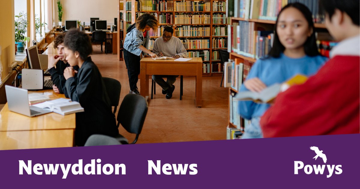 NEWS: Have your say on the development of community hubs in Powys libraries

Powys Library Service is researching how they could support residents to access digital technology and services, through the development of community hubs.

➡️More: en.powys.gov.uk/article/12733/…