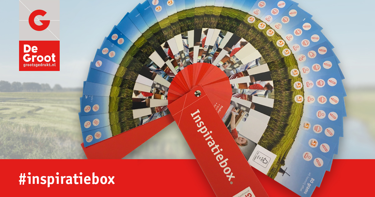 Drukwerk bestellen? Welke papiersoort en afwerking kies je? Hoe komen kleuren over? Om je te helpen bij het maken van al die keuzes, hebben wij een inspiratiewaaier. Vraag hem gratis aan via bit.ly/3lwyKcJ

#papier #grootsgedrukt #inspiratie #drukwerk #kleuren #print