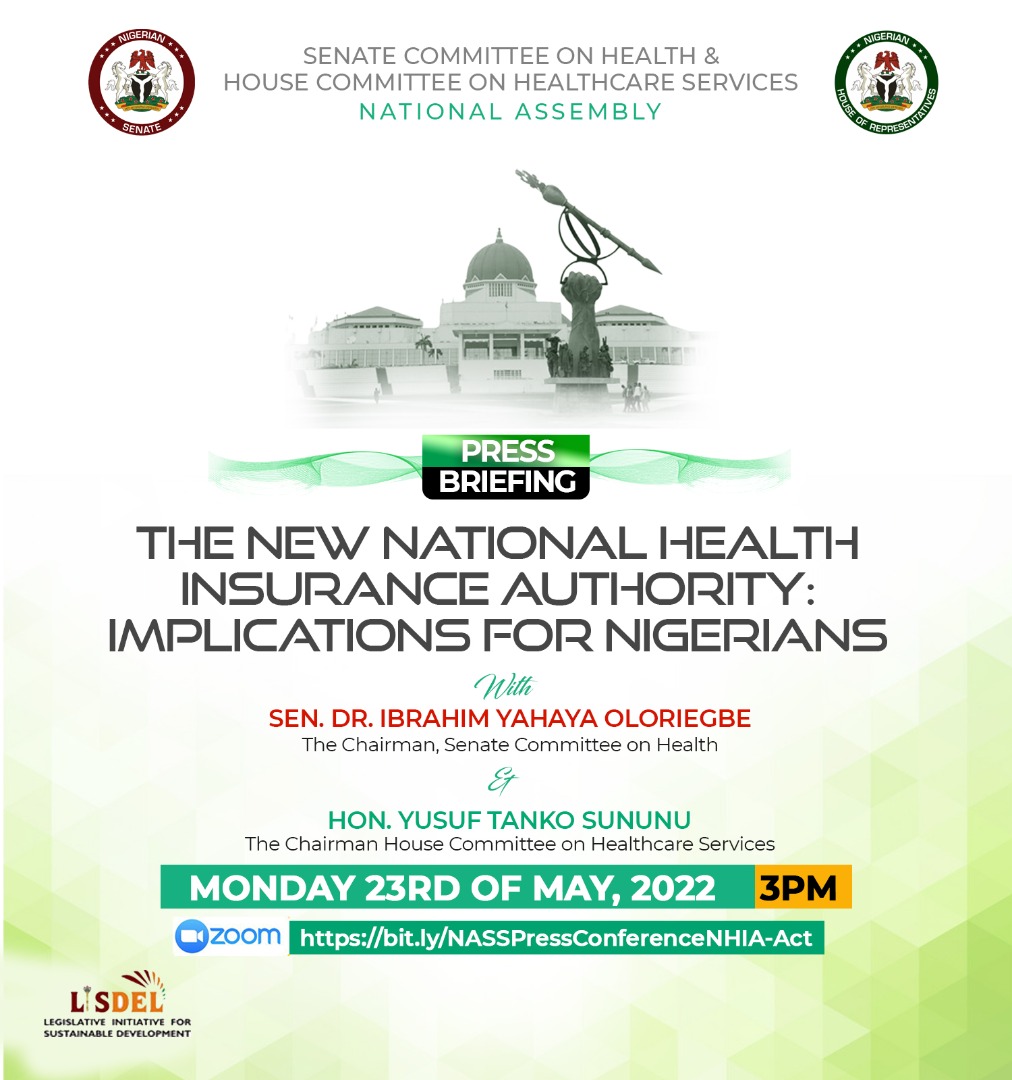 LisdelNig's tweet photo. What does the new National Health Insurance Authority (NHIA) Act mean mean for Nigerians? Why was the old Act, the NHIS repealed? What should citizens expect? Who is it for?    
#NHIA #healthcare #NHIS 
Join the conversation today:@official_IYO @DrSununu  https://t.co/lnMnO5cucH https://t.co/YaAu9QMdtK