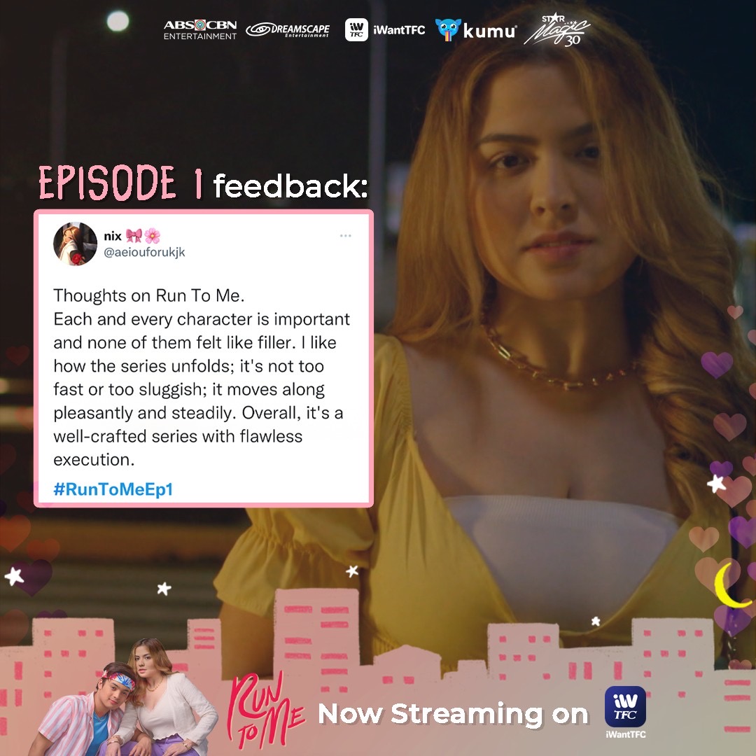 ofc_iwant's tweet photo. Grabe, the WilWel and Run to Me supremacy, you guys!

Join the KDLex and #RunToMe fever and watch #RunToMeEp1 on iWantTFC! https://t.co/UkJeygak6j

New episodes every Saturday, at 8PM (PH Time)!
#KDLexRunToMe https://t.co/OE1gxUS3FU