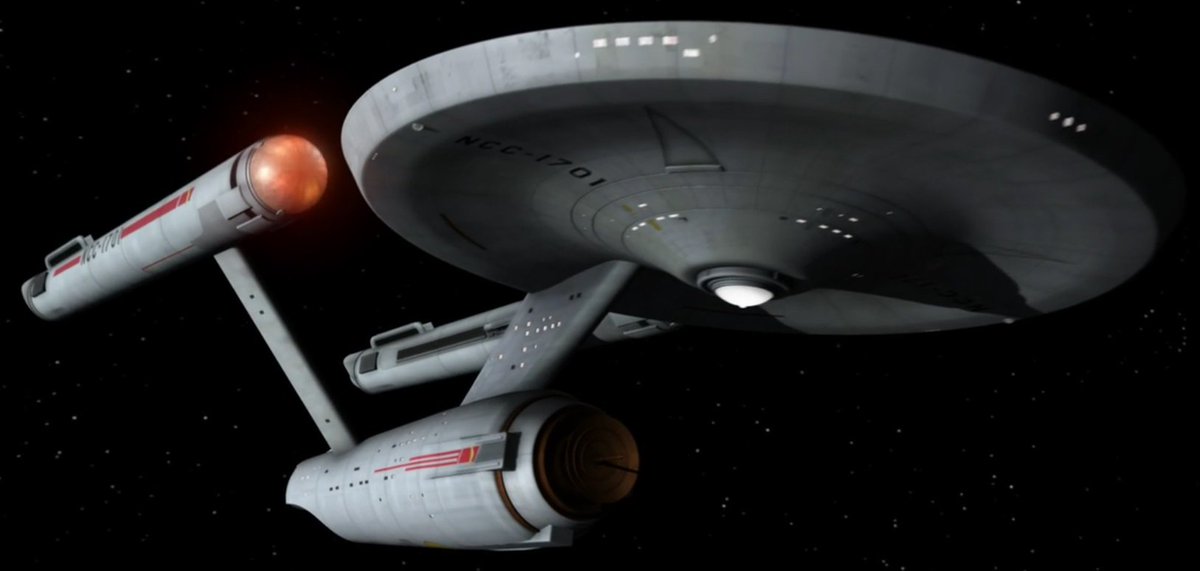 ShipTalkingPod's tweet image. Wild theory:

The Enterprise had to have such an extensive from the bulkheads up refit for TMP because it had so many previous refits that augmented or stripped down the space frame.

#StarTrek