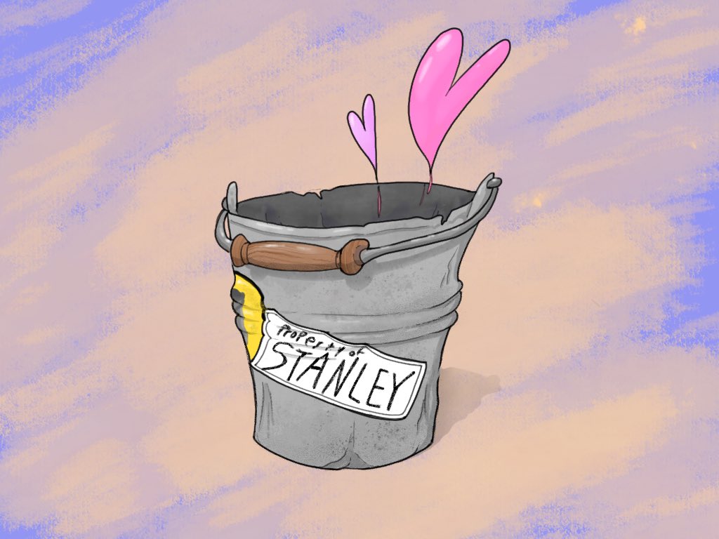 I’ve fallen in love with a certain game if you can’t tell. #StanleyParable #reassurancebucket #art #bucket #ArtistOnTwitter