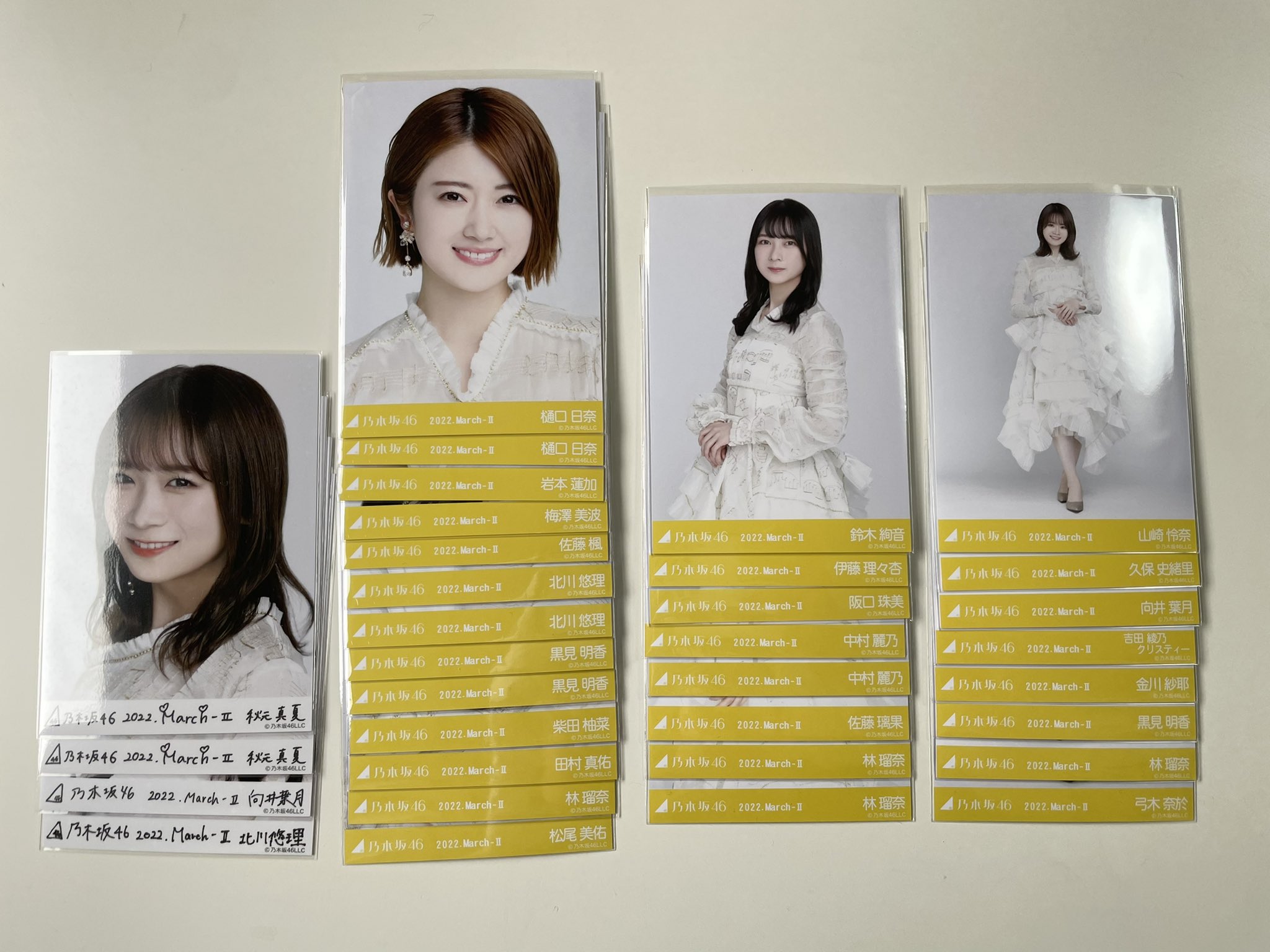 乃木坂46 紅白2020衣装1 生写真 全メンバー フルコンプ 129枚 乃木坂46