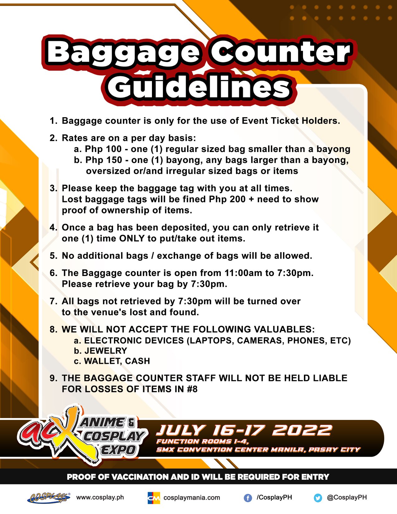 Cosplay Mania on Twitter "Keep your items safe and secure by using the