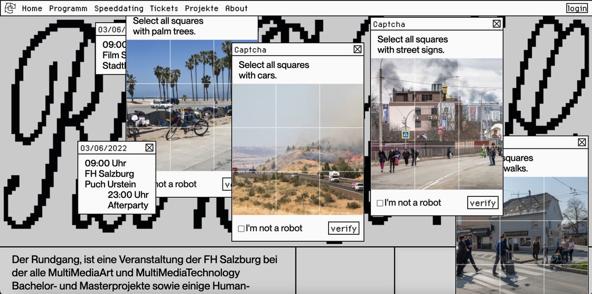 Freitag den 3.Juni an der FH Salzburg: WebDev Meetup im Rahmen des "Rundgangs" = Ausstellung der Abschlussprojekte von MMA+MMT meetup.com/salzburgwebdev…