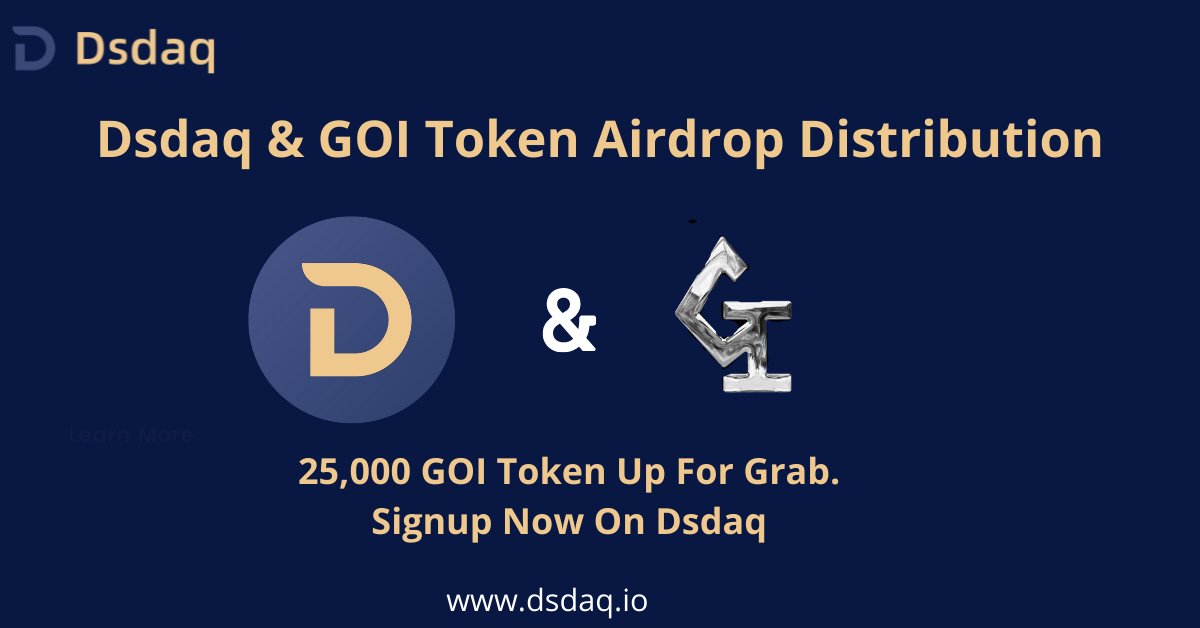 Dsdaq - Global Asset Exchange tweet media