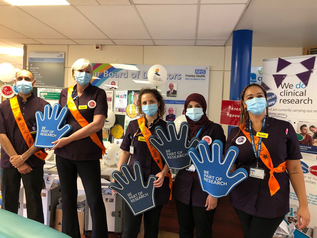 Come down and meet the team in Wexham Park main reception!#ClinicalTrialsDay #ICTD2022 #BePartOfResearch
