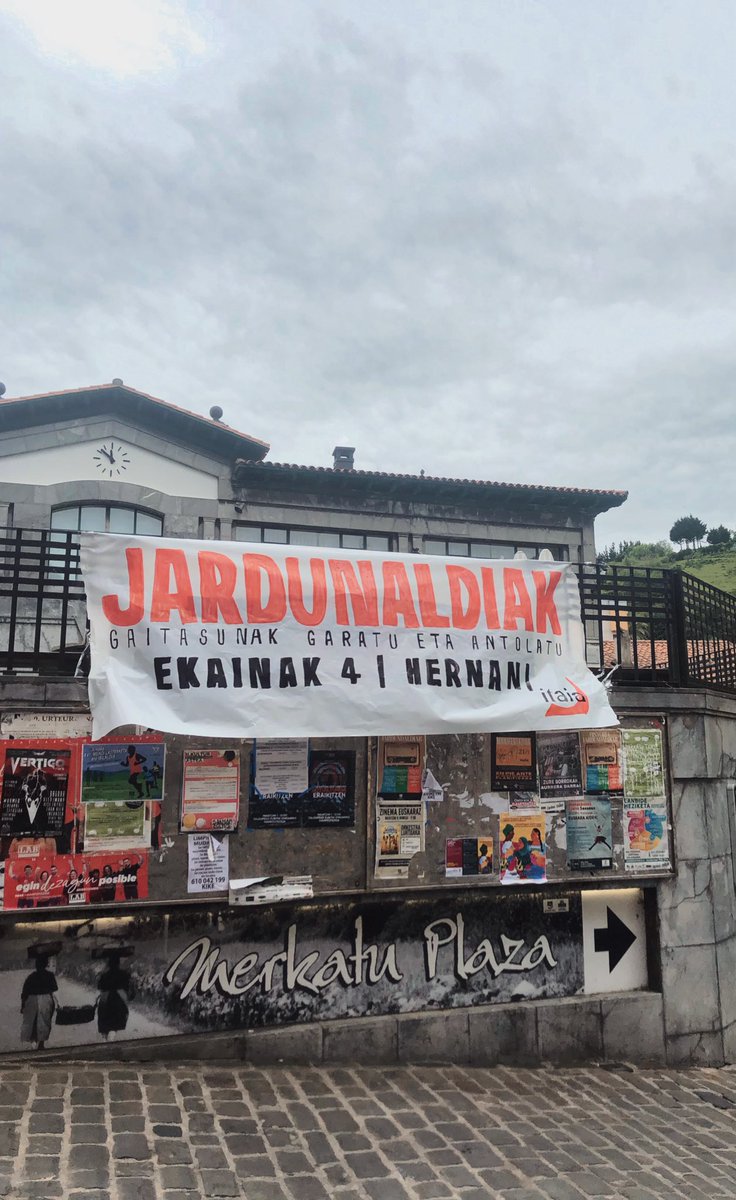 Emakume langileon antolakuntzan pausuak ematen jarrai dezagun!

📅 Ekainak 4 
📌Hernani