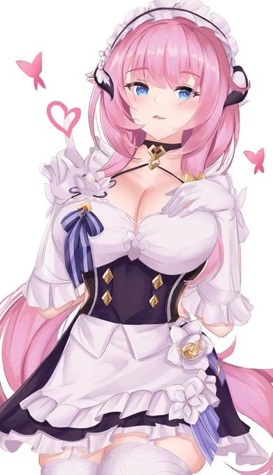 女僕愛莉希雅🥰🥰
#崩壊3rd 
#HonkaiImpact3rd 
#エリシア 