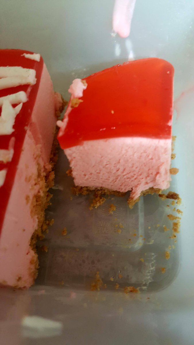 foodvirsaMHS's tweet photo. Never did I think I would 1 day be eating #Roohafzacheesecake. got this for bro-in-law, a #roohafza devotee, for his birthday. A subtle roohafza comes at the end of chewing the cake. Tastes excellent when eaten chilled along with garam chai. #afternoonsnacking https://t.co/fLpHaJ8B4C
