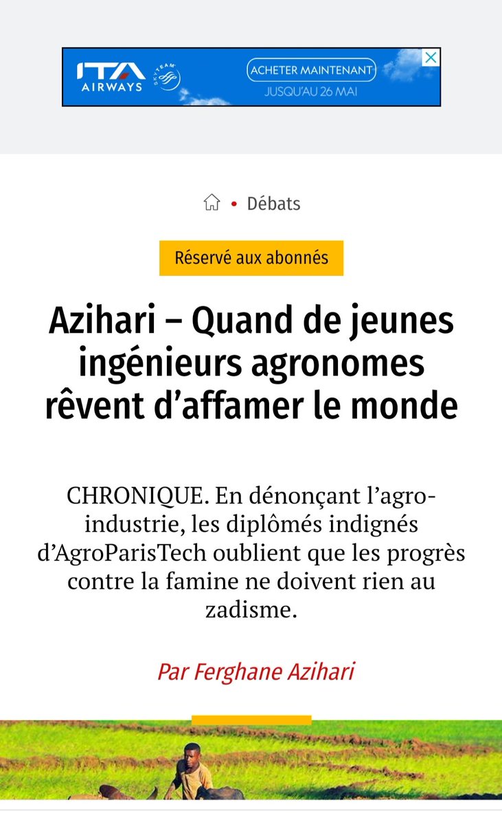 PaulGuzda's tweet photo. Quand de jeunes ingenieurs en devenir sortent des cases, @LePoint réagit en dénigrant cette action grâce à des rapprochements hâtifs et fallacieux. Tout le monde sait bien que la vie c'est soit tout blanc soit tout noir.
Du grand journalisme. https://t.co/zK9iclfewW