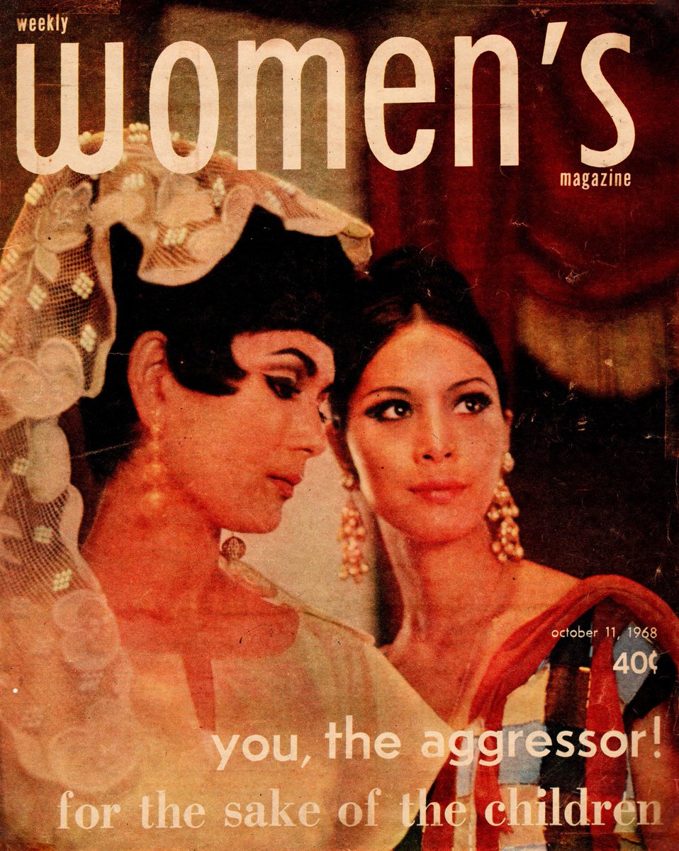 csbcampusart's tweet photo. Weekly Women’s Magazine, October 1968
Check out more of the Dean of Philippine Fashion’s designs @farralesxfdm, an Instagram exhibit on Farrales and the students of Benilde’s Fashion Design and Merchandising program, produced by the Center for Campus Art https://t.co/hgovfkew6o