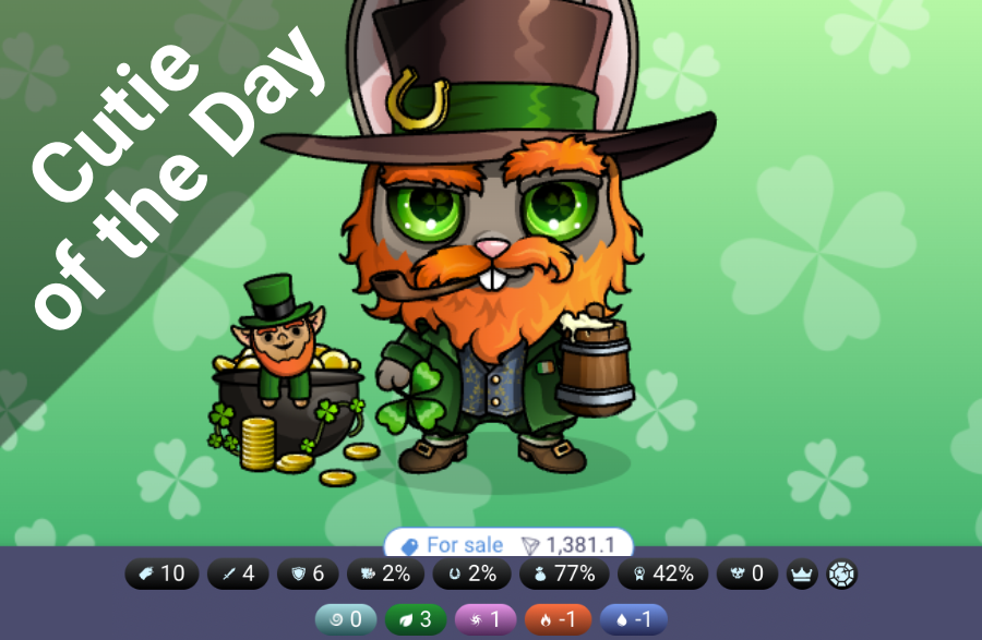 BlockchainCutie's tweet photo. Cutie of the Day

The luckiest Cutie ever

Get it here: ➡️ https://t.co/rbfsrktA31

#play2earn #nfts #blockchaingame https://t.co/bDzxuizDMw