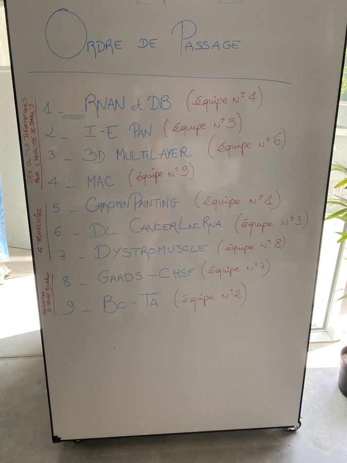 Vic_Bioinfo's tweet photo. Thanks to all for these wonderful hacking projects #hackathon #D4GEN @GenoLabgem @eaglegen @TelecomSudParis @institutpasteur @GenoUMR_GM @CHSF91 @IbiscEvry @GenethonFr #Genomics #AI #blockchain #data #KnowledgeGraph .. https://t.co/LIakScAWmw