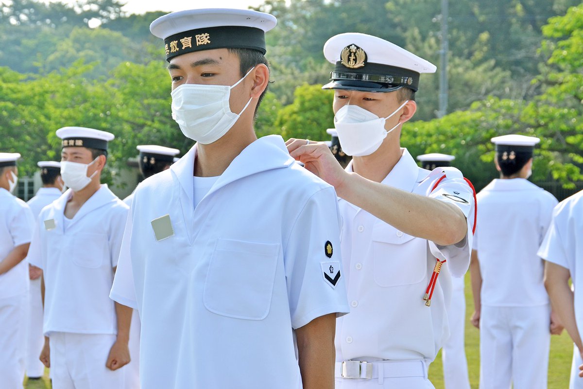 呉教育隊日誌】 月曜日は、定時点検（服装容儀）です‼️ 5月15日