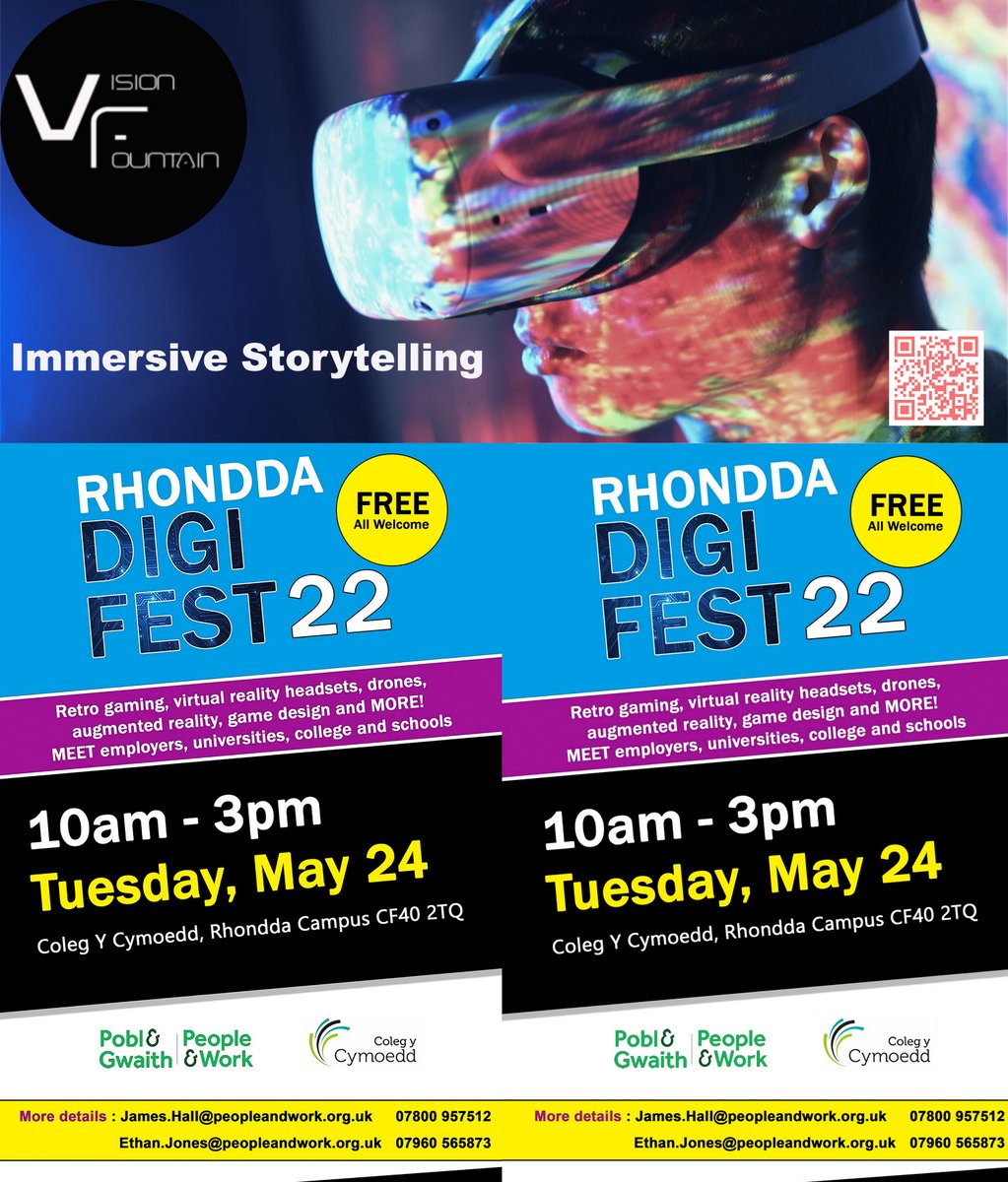 VisionFountain's tweet photo. We will be there at #Rhondda #DIGIFEST by @PoblGwaith with our #VR #miningexperience created for @RhonddaHeritage. See you tomorrow.
#digifest2022 #heritagedigital #edutwitter #heritage #virtualreality #metaverse #wales #coalmine #immersivestorytelling #storytelling #VRformuseum https://t.co/TgH85YfZuF