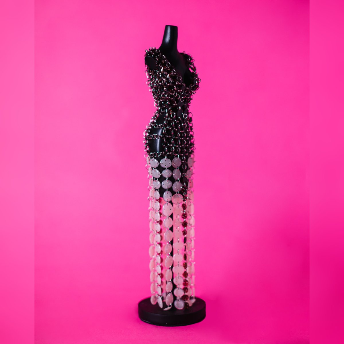 csbcampusart's tweet photo. “Perlas ng Silangan” by Gayle Belvis is one of 41 student designers’ miniature garment creations inspired by the work of Ben Farrales.

The miniature dresses will be part of the upcoming Ben Farrales exhibit at the School of Design and Arts. https://t.co/TUbomWkhUO