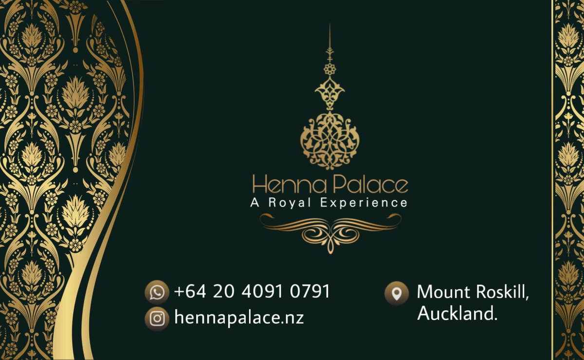 S_Tech_Des's tweet photo. Here we go, our last design is a logo and business card designed for Henna Palace. Contact us to design your logo or business card.
https://t.co/upKo9CMcS6

https://t.co/cS7lN1SIUN
#graphicdesign #tech #logodesign  #webdesign #poster #cards  #Stickers  #جرافيك_ديزاين #تصميمات #NZ https://t.co/G0iEl0rJBy
