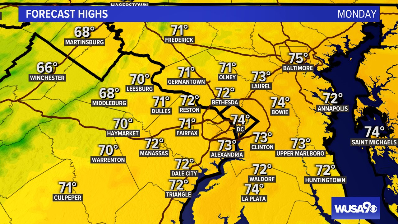 Chester Lampkin WUSA 9 على تويتر "We are rain free this morning and