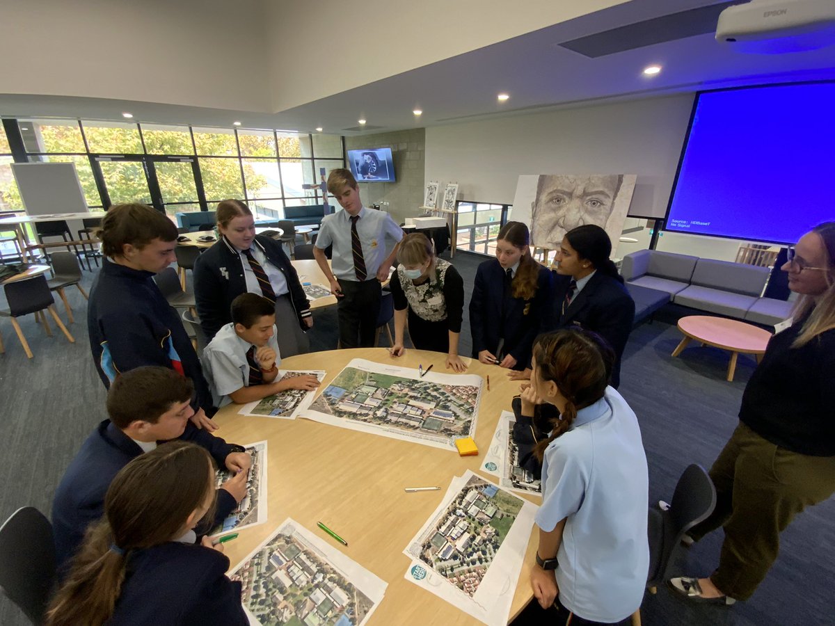 anitaodonohue's tweet photo. Exciting times as we use student voice to help design the landscaping around our new cafe #insightsgalore #agency https://t.co/sWrTDG5cR0
