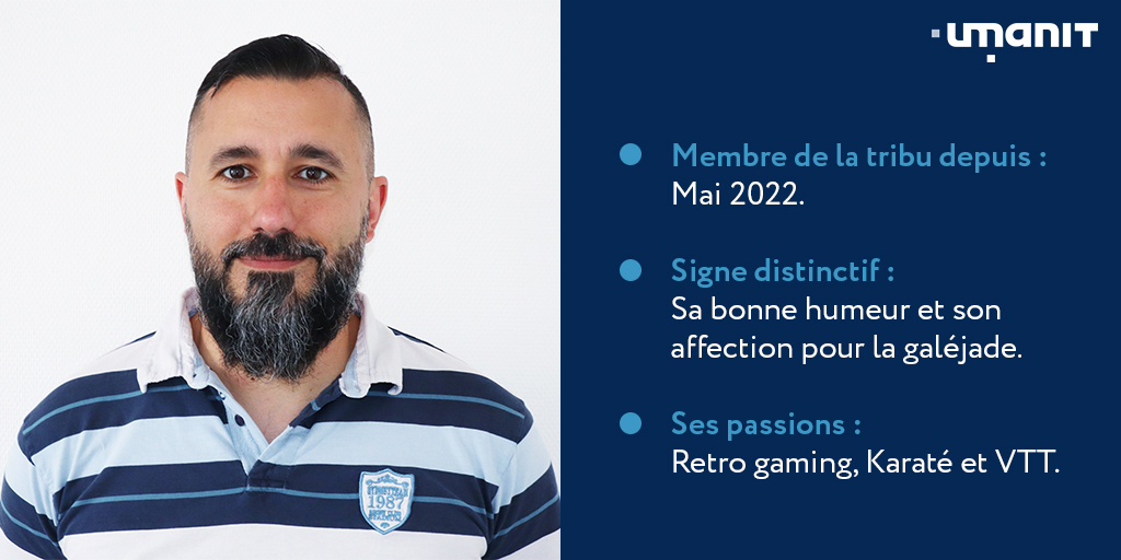 🧑‍💻[#Nouvelarrivant]

L'#équipe continue de s'agrandir !😁

En effet, la #UmanITeam est heureuse d'accueillir Nicolas, au poste de Chef de Projet Web Technique 🙂

Pour en savoir plus sur les autres membres de la UmanITeam c’est par ici :

👉 lnkd.in/gdWRqws8

#recrutement