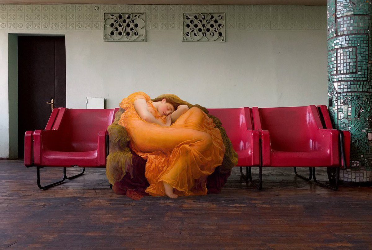 ☀️ GM everyone from the MoCDA team! What are you up to?

📌 Don't miss the new #CuratorsCorner by <a href="/VanAvermaetTom/">Tom Van Avermaet</a> about <a href="/AlexeyKondakov/">Alexey Kondakov</a>'s photomontages we will share today