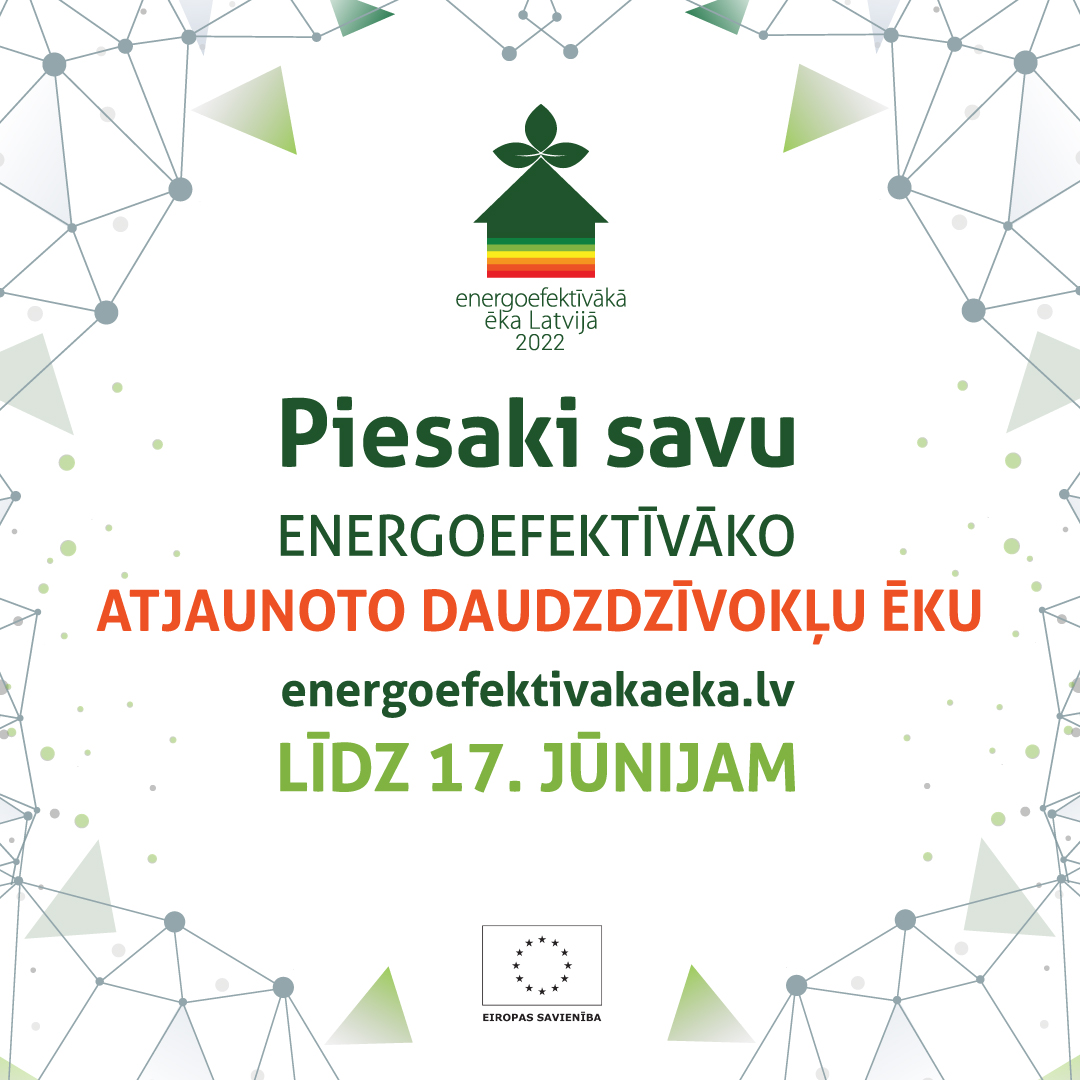 siltinam's tweet photo. .@EM_gov_lv un @AltumLV  aicina pieteikt atjaunotās un energoefektīvākās daudzdzīvokļu ēkas konkursā "Energoefektīvākā ēka Latvijā"

Nolikums ir šeit https://t.co/EVDdr6hF4v

#ESfondi |  #energoefektivitāte | @LBS_lv | @EiropasKomisija | @klimatam | https://t.co/oYJwF4yQCl