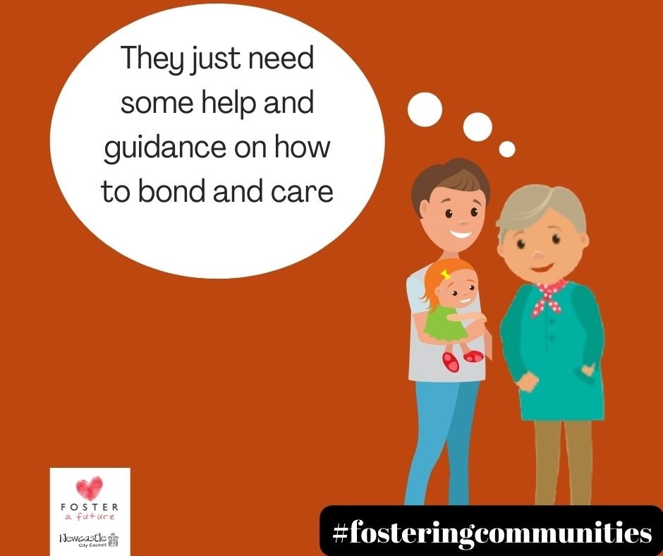 We still have lots of parts of our #FosteringCommunity to tell you about.

Sometime we need to care for a parent and their child. This specialist fostering can be invaluable to a young mum or dad who need help raising their own child.

Think you could help? 0191 277 2430