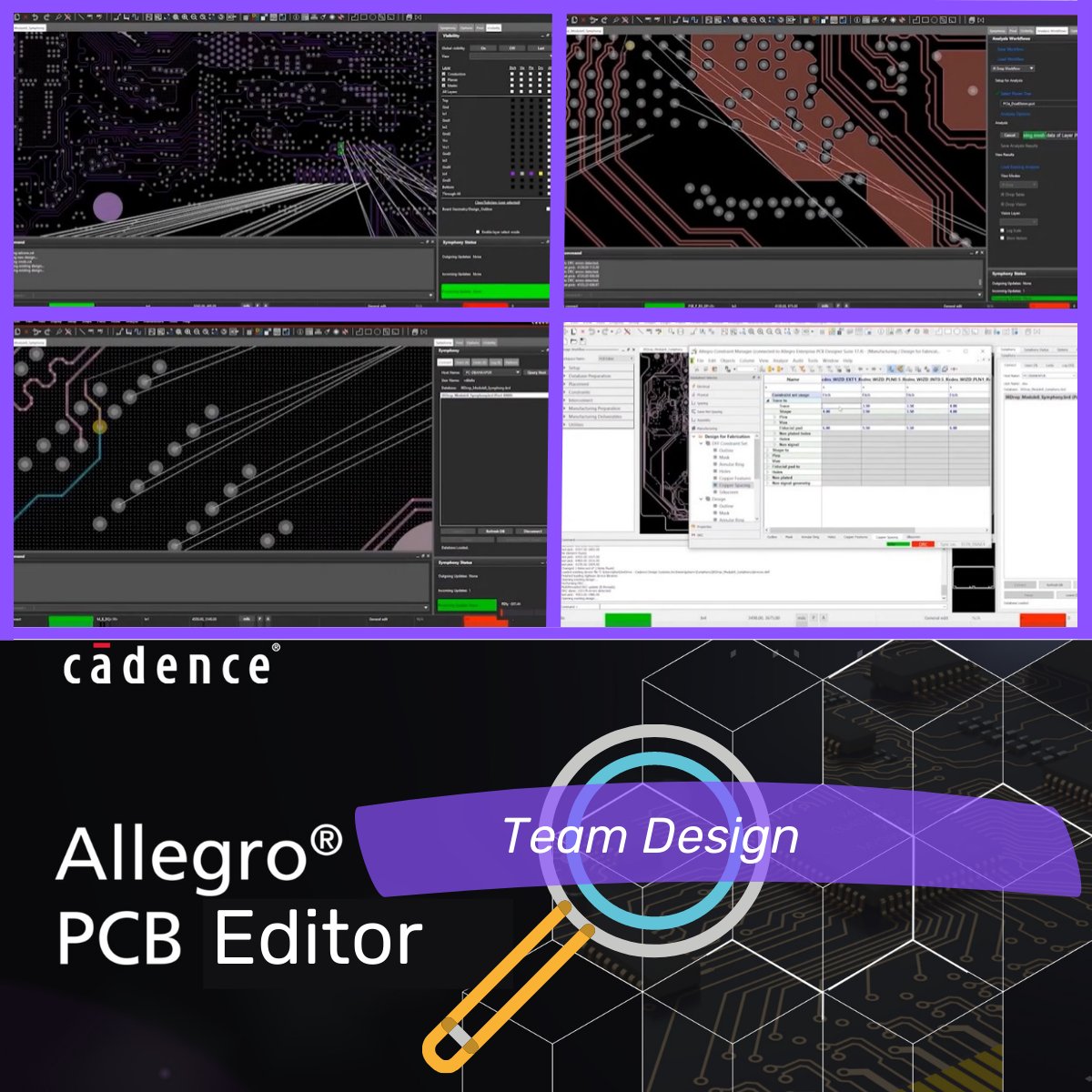 🪄 TECH TIPS #Allegro | Team Design🪄Più tecnici all’opera sullo stesso progetto in parallelo facilitano il rispetto delle scadenze e riducono il time to market! guarda i 3 video su YouTube:1 youtu.be/d0WQQ60a568
2️youtu.be/ekoORbdr8kM
3 youtu.be/jIOW27rS6Kc <a href="/Cadence/">Cadence</a>