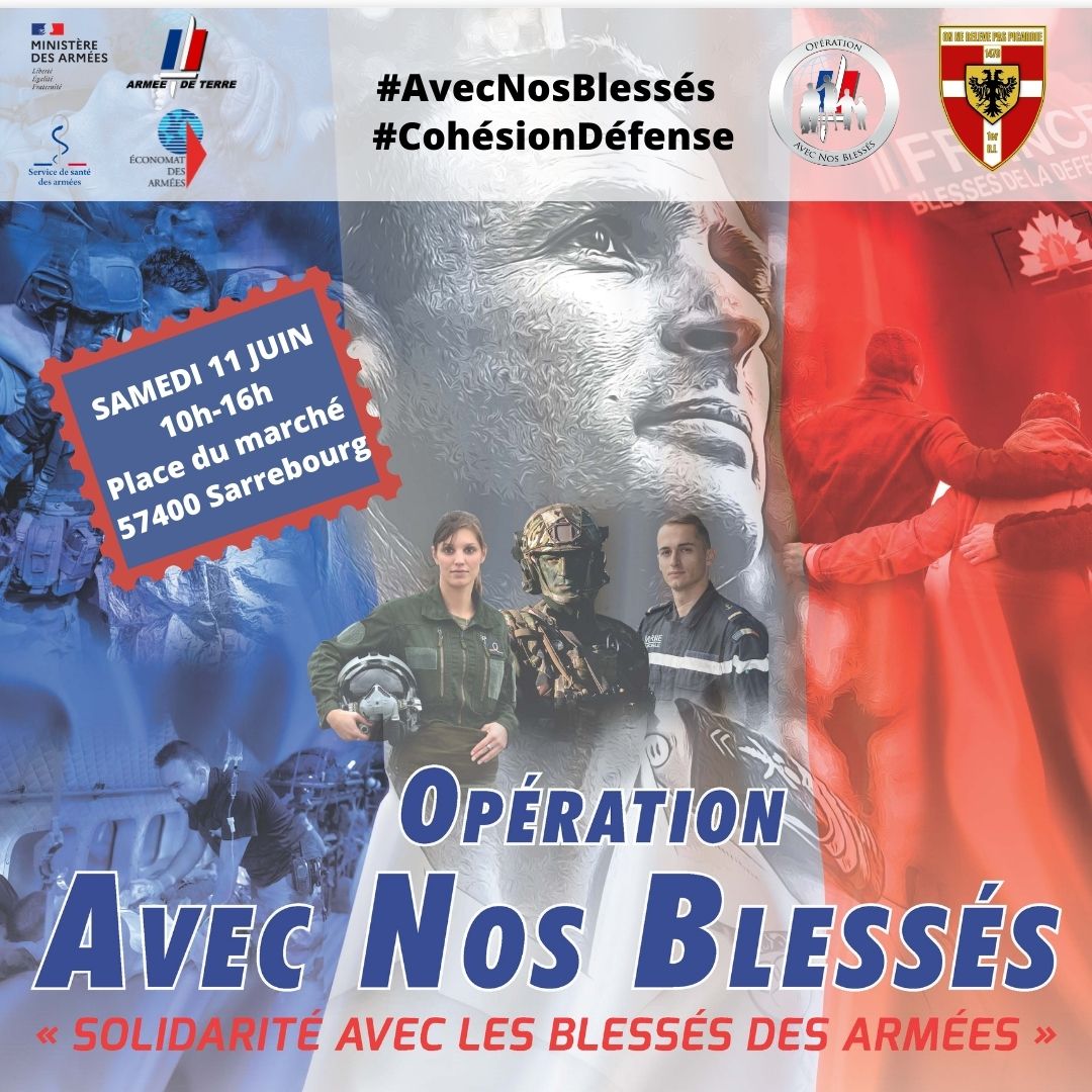 1er_ri's tweet photo. #1RI - #SaveTheDate 📆
Le 1er régiment d'infanterie organise le samedi 11 juin son évènement en soutien #AvecNosBlessés. Venez découvrir différentes activités dans leur version handisport !
#CohésionDéfense https://t.co/NZ371uIpKe
