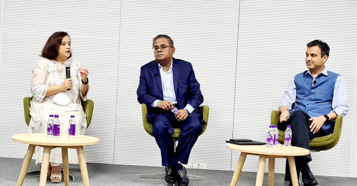 nasscom's tweet image. At our Townhall, led by Chairperson @kramanuj &amp;amp; Vice-Chairperson @_Manant; we prioritized #ShapingTheTechade for India &amp;amp; the world through #emergingtech, building #digital #trust,#reskilling - a nationwide priority towards creating robust #techtalent &amp;amp; enabling #inclusionforall.