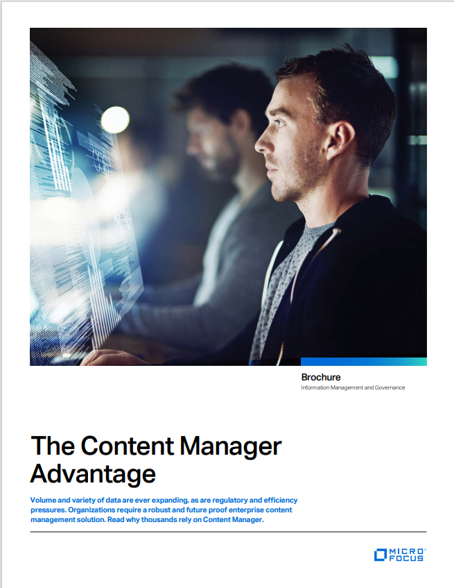 The new @MicroFocusIMG #ContentManager tech hits new highs. Into the #cloud once more. @brett_knudson explains. community.microfocus.com/img/b/backupan… #EDRMS #ECM #infogov