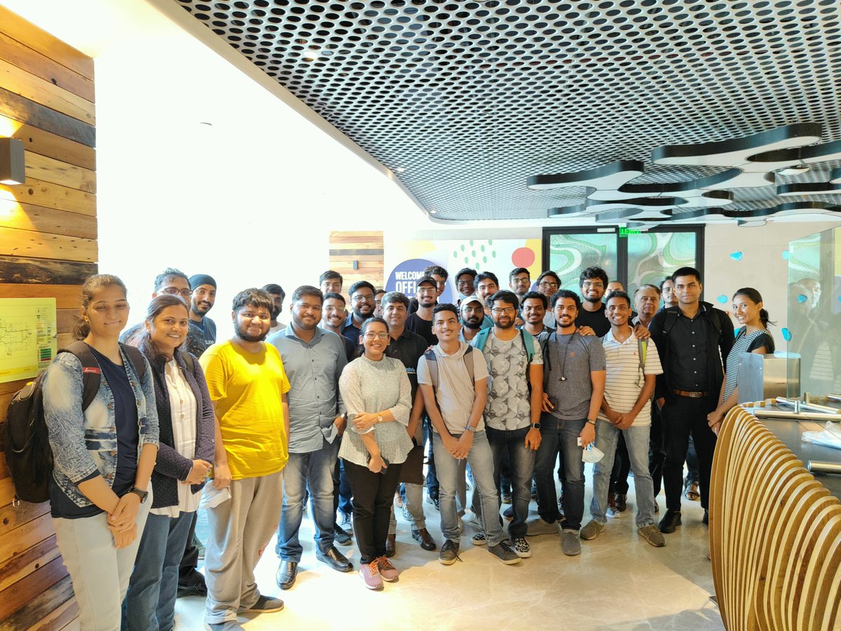 hackmum's tweet photo. Thank you, #Mumbai for making the Global @Azure Bootcamp 2022  edition #GAB22Mum a success. Special thanks to our speakers for their efforts and commitment. Grateful to the @MicrosoftIndia #Mumbai staff for their hospitality. https://t.co/p9JL10VpOg
