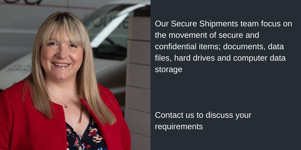 topspeedcourier's tweet image. Our Secure Shipments team focus on the movement of secure and confidential items; documents, data files, hard drives and computer data storage. Contact us to discuss your requirements bit.ly/3BLBklU #securegoods #Specialistcourier #Winsford
